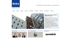 Desktop Screenshot of buka-baugesellschaft.de